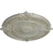Ekena Millwork Attica Acanthus Leaf Ceiling Medallion (Fits Canopies up to 3 1/4"), 30 1/8"OD x 1 1/2"P, Flash Gold CM30ATFLS - alternate 2